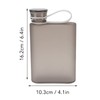 12oz Flat Water Bottle, Fine Workmanship Paper Water Bottle, Easy