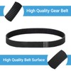 (2-Pack) AC-0815 Air Compressor Timing Belt– Replacement Belt for Craftsman,