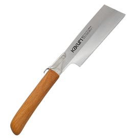 KAKURI Japanese Pull Saw Fine Cut 7" for Woodworking - Professional Handsaw for Precision Cutting, Joinery & Kumiko - Red Oak Handle with Oil Finish - Tool-Free Blade Replacement - Made in Japan
