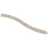 Golden Men Bracelet Fashionable Magnet Hand Chain Stainless Steel Pain