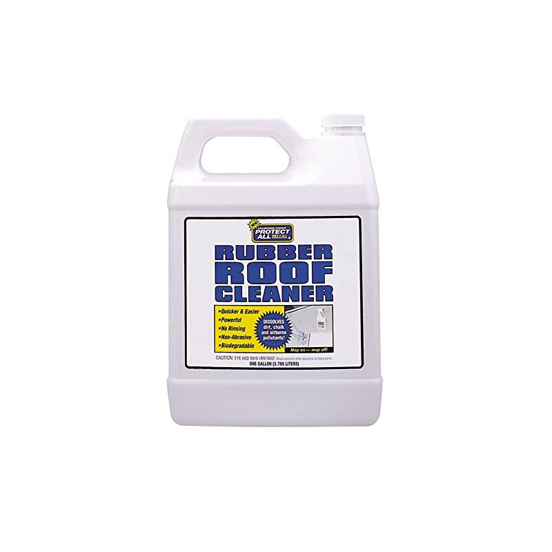 Protect All RV Rubber Roof Cleaner - Non-Toxic, Non-Abrasive RV