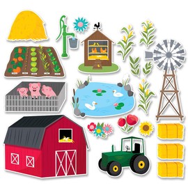 Creative Teaching Press Farm Friends Farm Fun Bulletin Board (10237)
