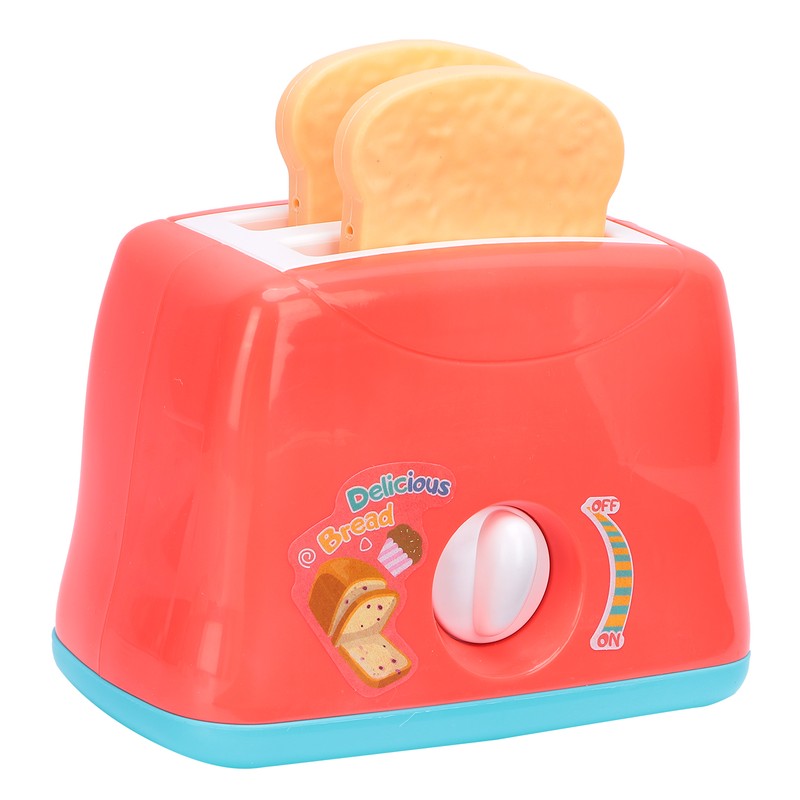PopUp Toaster Play Toy Kitchen Bread Maker Model Toy Pretend