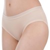 BuzToz Plus Size Women's Cotton Bikini Brief Underwear,Breathable Stretch Comfort