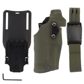 Tactical Holster for X300 Lights Compatible with QLS Quick Mount Panel Adapter Leg Shroud Drop