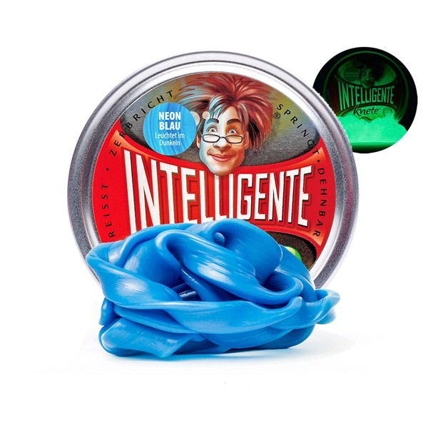 Intelligent putty glows in the dark