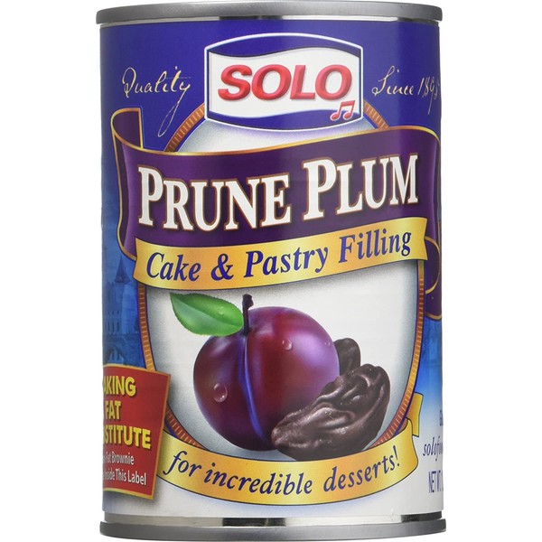 Solo Filling Prune, 12 oz cans (pack of 2)