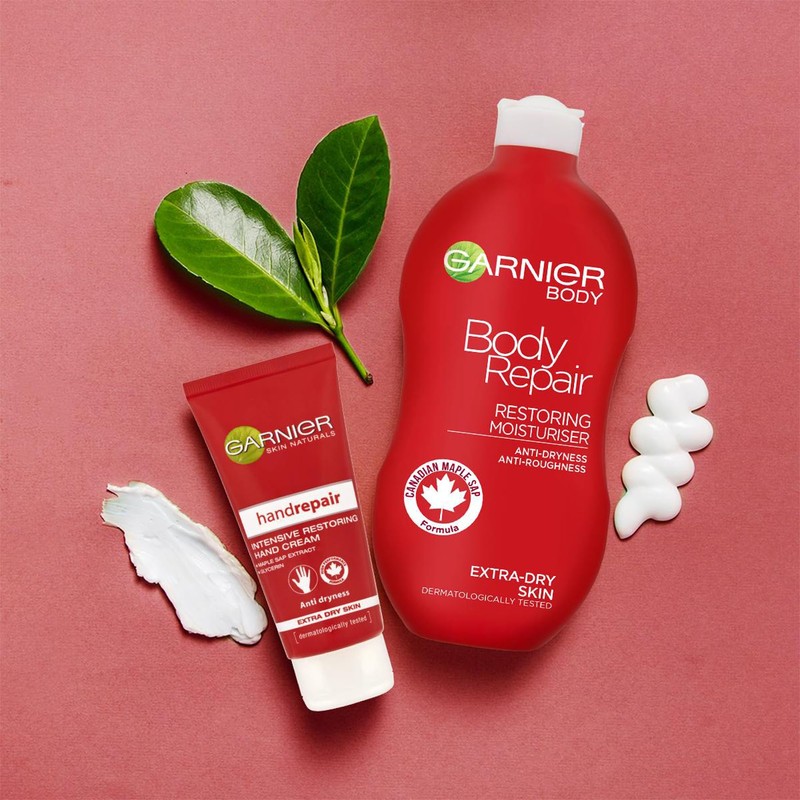 Garnier Body Repair Body Lotion Dry Skin, 3600540299277, Maple, 400