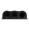 Qqmora Triple Gauge Pod Dash Gauge Pod 3 Hole Car