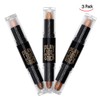 iwobi Lady Concealer Pencil Double End Make-Up Concealer Pen Cover