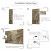 AFZEVEB-Tropical Jungle Peel and Stick Wallpaper Forest Walls Mural