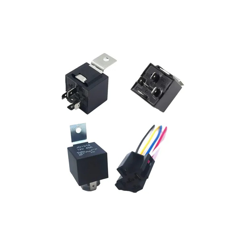 Relé De Automóvil De 5 Pines 40a 12v Con Zócalo
