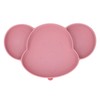 Baby Suction Plate Silicone Thick Edge Skid Resistance Cute Bear