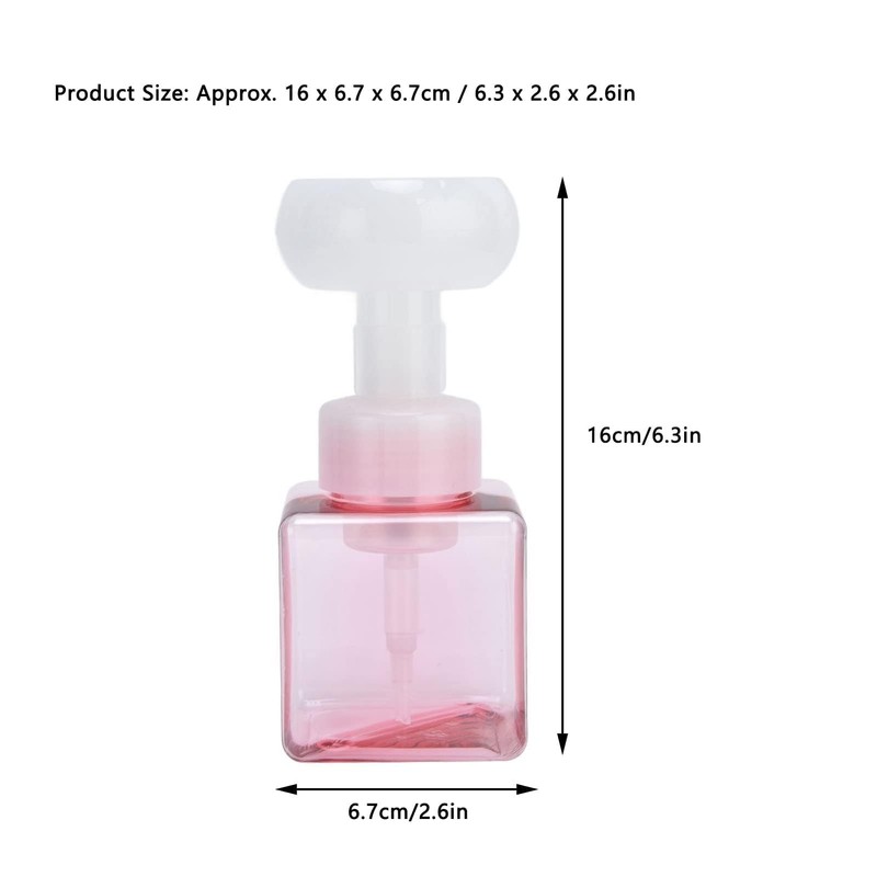 8.4oz 250ml Foaming Hand Soap Dispenser, Refillable Empty Foam Liquid