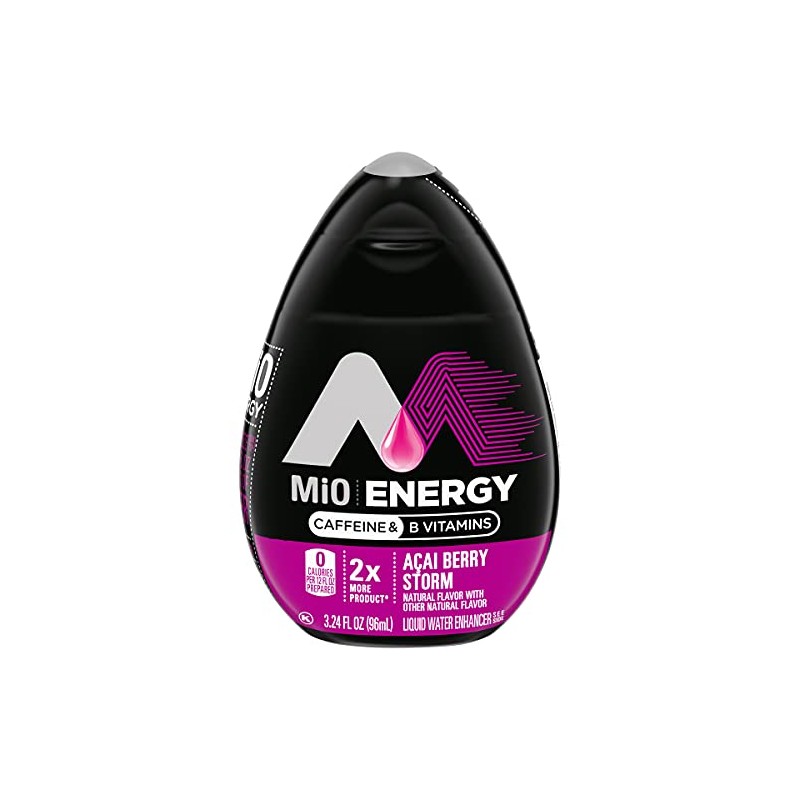 MiO Energy Acai Berry Storm Naturally Flavored Liquid Water Enhancer,
