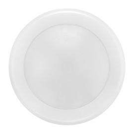 Maxxima 7.5 in. LED Flush Mount Ceiling Light Fixture, 1200 Lumens, 5 CCT 2700K/3000K/3500K/4000K/5000K, Round Disk Light, Dimmable, Recessed Can or J-Box Install