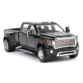 Truck 1/64 2022 GMC Sierra 3500 Denali Dually, Ebony Twilight Karson Diecast 51544-A