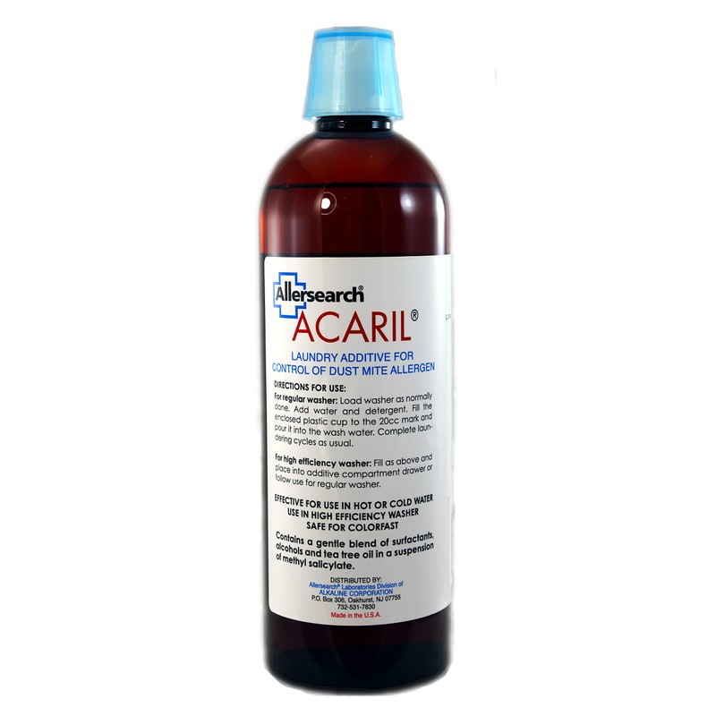 Allersearch ACARIL Laundry Additive 34 Oz (1 Liter)