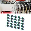 25Pcs/Set Green Mushroom Head Switch IP65 Plastic Mini Button Switches