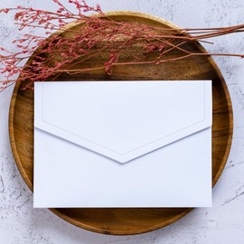 4x6 Envelopes Self Seal 50 Pack 4x6 Envelopes for Cards White Envelopes A4 Envelopes for Invitations,Wedding,Greeting Cards