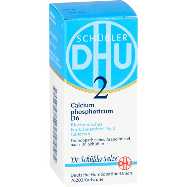 DHU Schüßler-Salz Nr. 2 Calcium phosphoricum D6 Tabletten, 200 pcs. Tablets