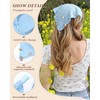 3 Pcs Boho Bandana Headbands for Women Hair Scarf Headbands