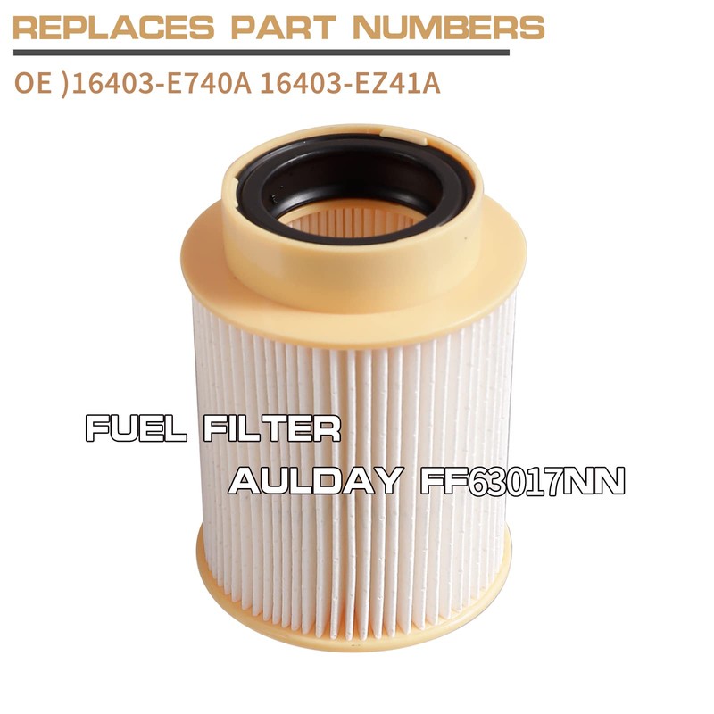 FF63017NN and FS53029NN Fuel Filter Combination Replacement for Nissan Titan