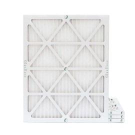 Glasfloss ZL 18x24x1 MERV 10 Pleated AC Furnace Air Filters. Quantity 4.