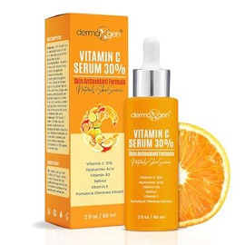 YISHIQI30 Vitamin C Serum (2 FL OZ ) PURE ORGANIC Anti- Wrinkle  Hyaluronic Acid  Retinol  Vitamin E  Vitamin B , Facial Serum for Anti-Aging,...     
