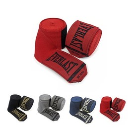 Everlast Hand Wrap Elite 2 Hook & Loop System Thumb-Loop Boxing Bandage Breathable / 에버라스트 핸드랩 엘리트2 훅 앤 루프 시스템 엄지고리형 권투붕대 통기성