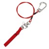 Freediving Lanyard 316 Pro Stainless Steel Safety Rope with Wristband