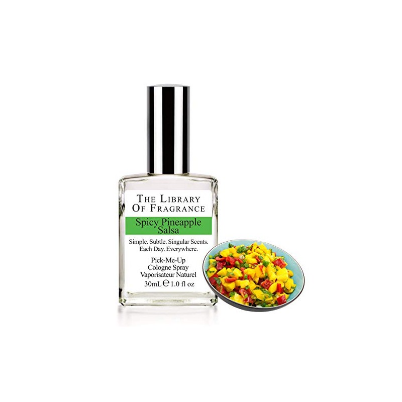 The Library Of Fragrance Spicy Pineapple Salsa Eau De Cologne,