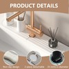 Ninnyi Kitchen Sink Splash Guard, High Absorbent Diatomite Fast Drying