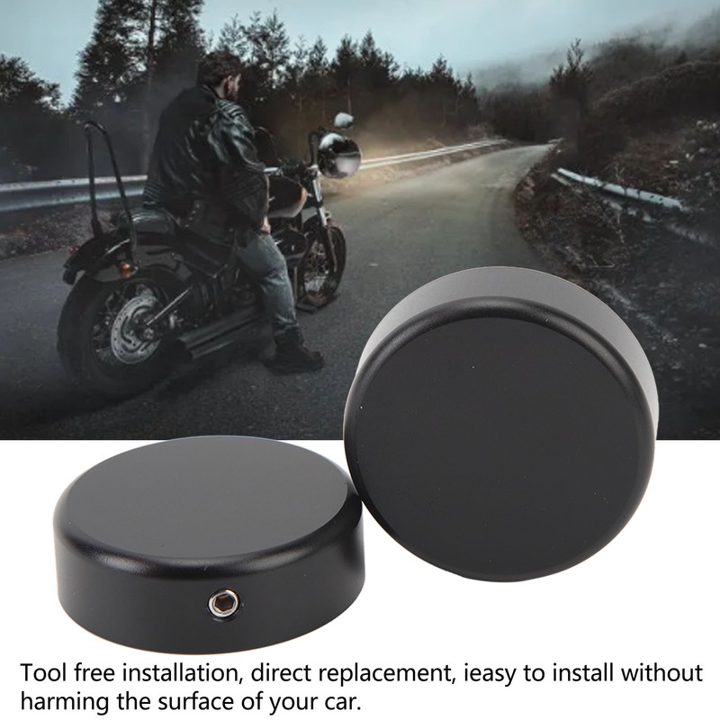 2Pcs Front Fork Stem Cover Durable Delicate Look Upper Fork