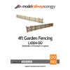 Laser Cut 4ft Garden Fencing & Gates (88cm) For Model