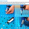 428 pieces aluminium rivets 3.2/4/5 mm, pop rivets, steel rivets,