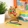 Gift Republic Cork Color Globe with Pins, 14 x 14