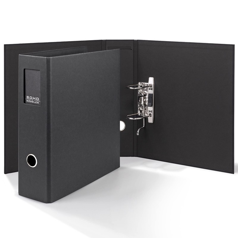 Rössler 1317452709 - S.O.H.O. Folder DIN A4 with spine label,