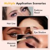 3 IN 1 Eyebrow Gel Kit With 2 Eyebrow Brushs,【High