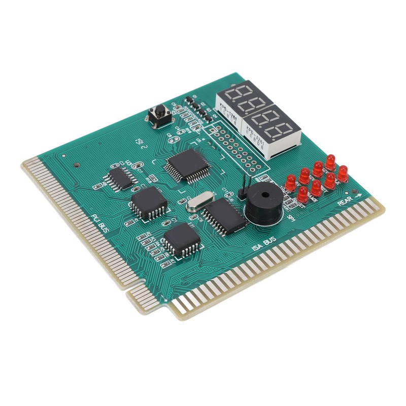 PC Diagnostic Card 4 Digit Standard PCI ISA Port Dual