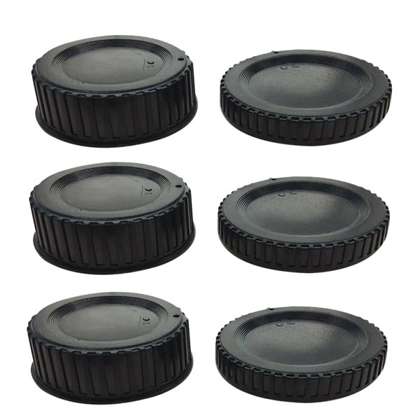 SEWACC 5set Rear Lens Cap Camera Body Cover Protects Against