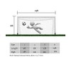 Soccer Goal Net Football Net Durable Portable Replacement Tough Goal