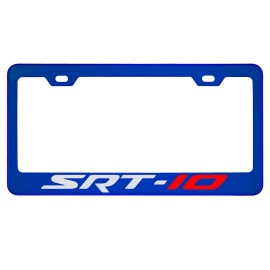 MVP Blue License Plate Frame For SRT10 SRT-10