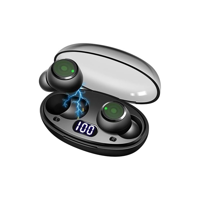 Audífonos Bluetooth 5.3 Inalámbricos con Cancelación Activa de Ruido (ENC)