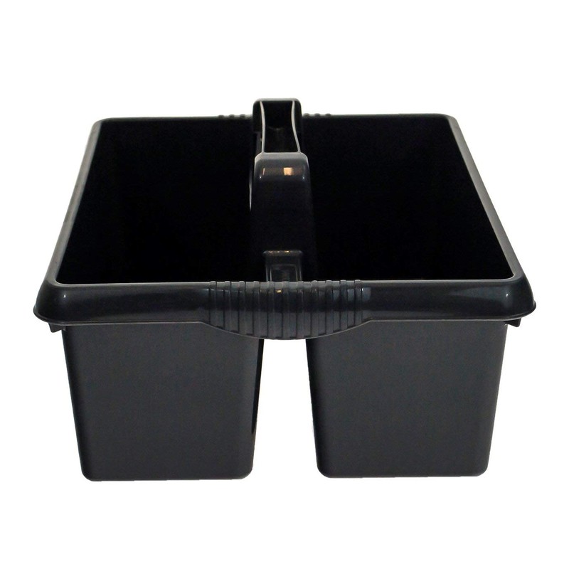 Wham Black Plastic Handy Kitchen Cleaning Tool Utility Caddy Storage