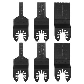 EMSea Pack of 6 Saw Blades Oscillating Saw Blade 10 mm/20 mm/34 mm Multimaster Saw Blade Oscillating Tool Accessories for Soft Metal Wood Plastic