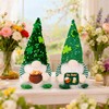 St. Patrick’s Day Gnomes Decoration, 2 Pack 11.4 Inch –