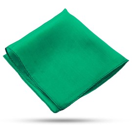 Magic Makers 12 Inch Color Silk - Professional Grade (Emerald Green)