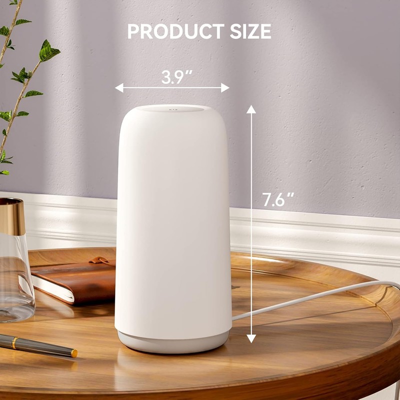 ROOTRO Touch Bedside Table Lamp, [Sleek Design & RGB Mode]