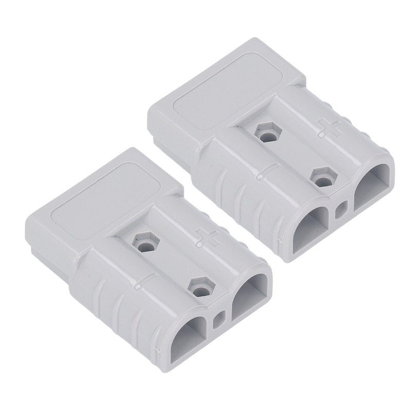 2 Set Battery Quick Connector 50A 600V Fireproof High Conductivity